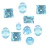 Originated from the mines in Sri-Lanka Very nice quality Mixed Blue Topaz Lot
